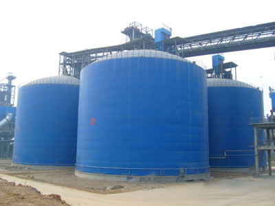 水泥钢板库改造