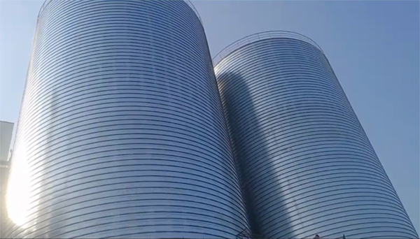 2座混凝土高架卷板仓